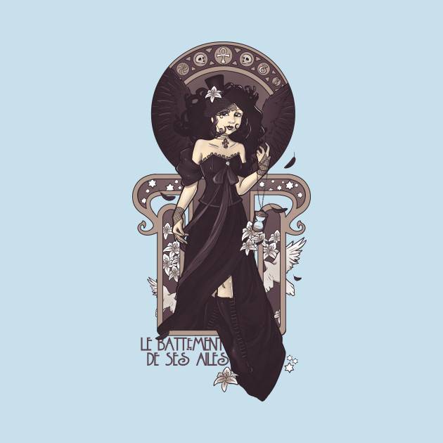 the sound of her wings