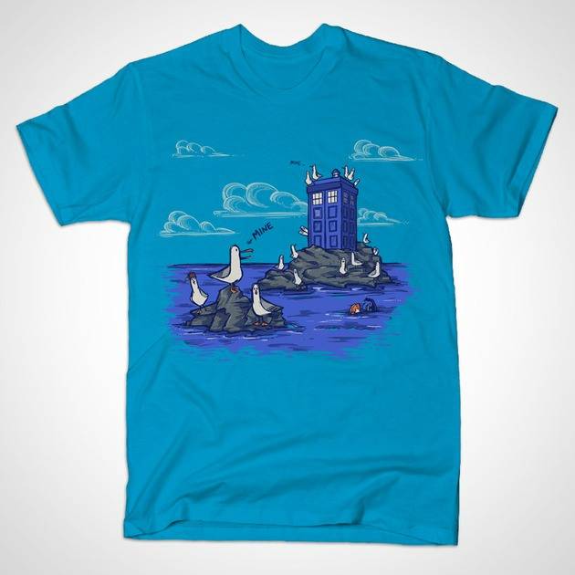 THE SEAGULLS HAVE THE PHONEBOX