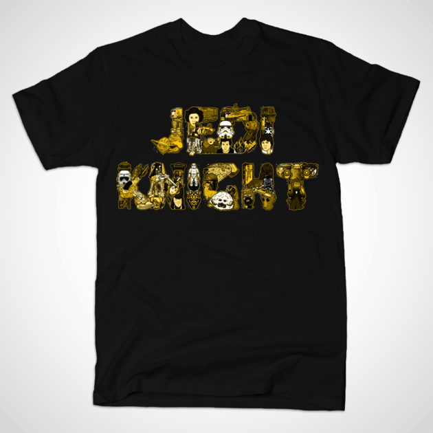 Star Knight - Star Wars Jedi Knight T-Shirt - The Shirt List