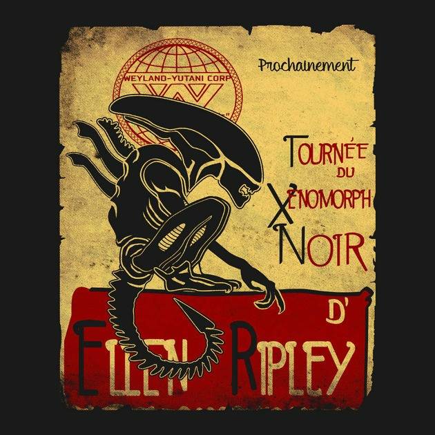 LE TOURNEE DU XENOMORPRH NOIR