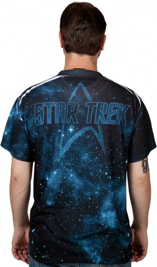 Star Trek Sublimation T-Shirt Back Star Trek Sublimation