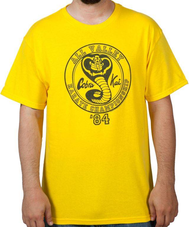 Yellow 84 All Valley Karate Championship T-Shirt Yellow 84 All Valley Karate Championship