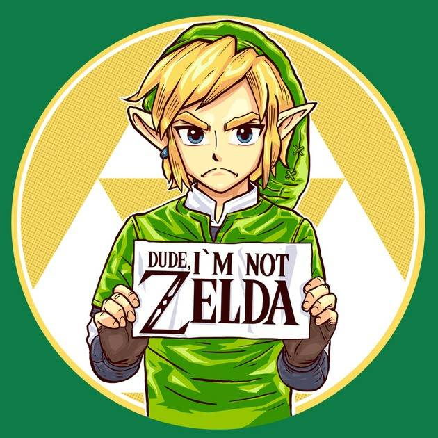 DUDE, I'M NOT ZELDA!!