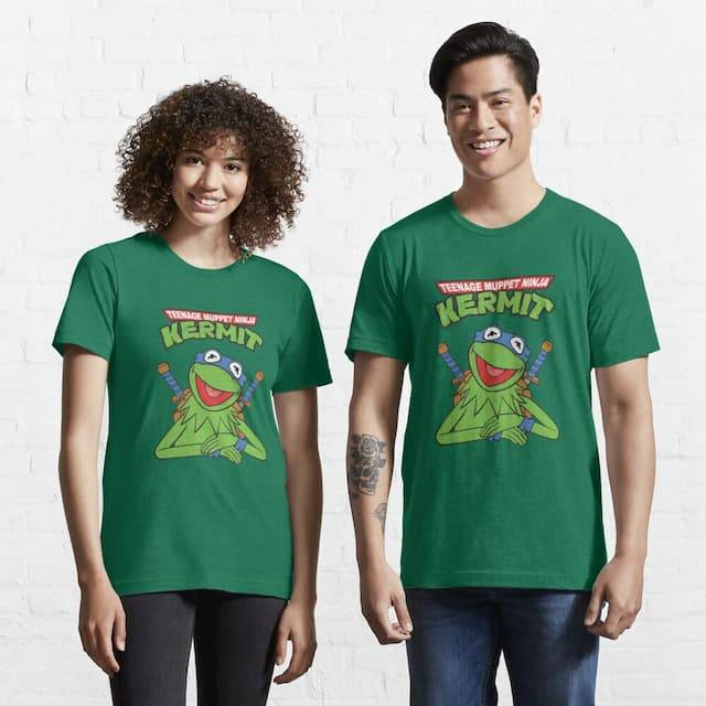 Teenage Muppet Ninja Kermit T-Shirt