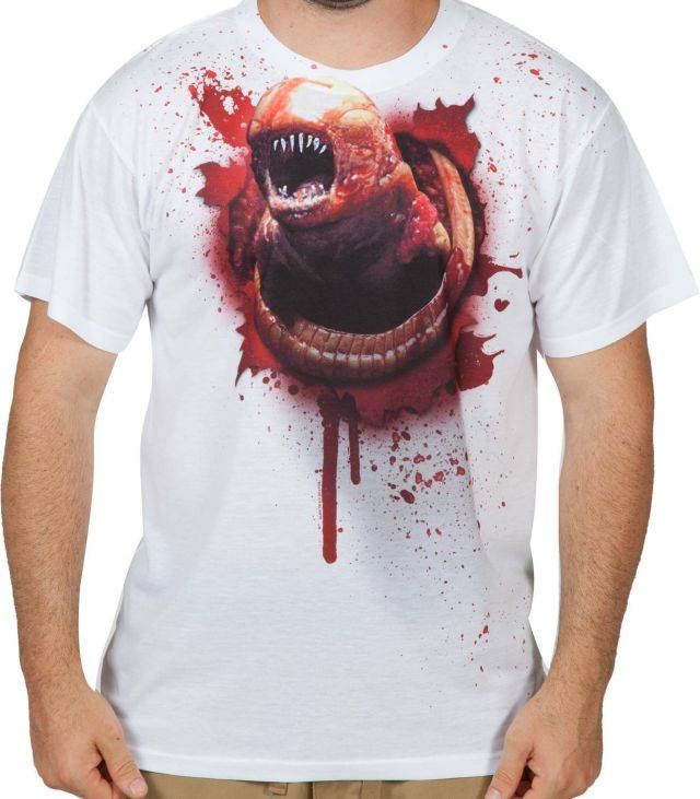 Alien Bursting Sublimation T-Shirt Alien Bursting Sublimation