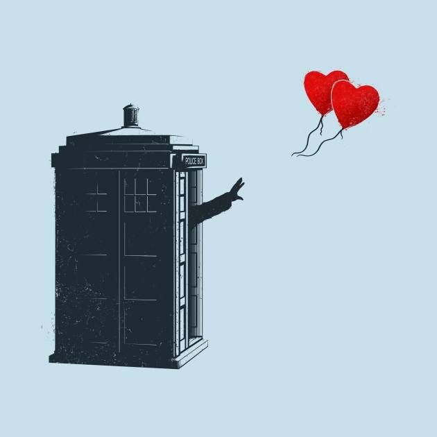 Doctor with Heart Balloons