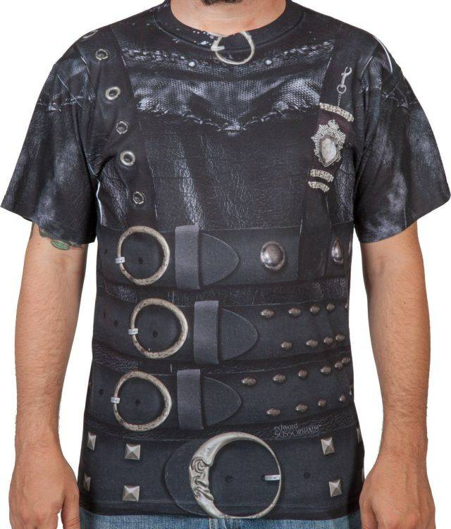 Edward Scissorhands Costume T-Shirt Edward Scissorhands Costume