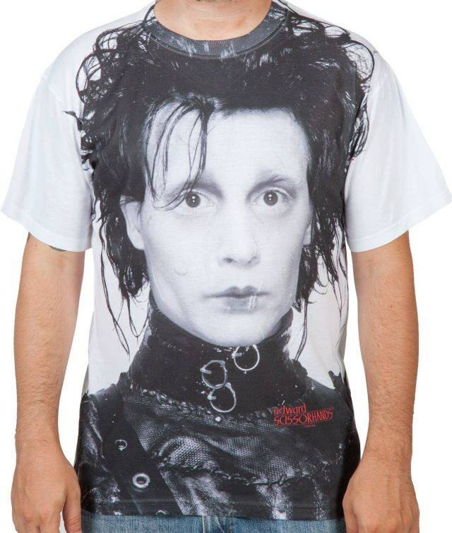 Edward Scissorhands Sublimation T-Shirt Edward Scissorhands Sublimation
