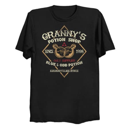 Legend of Zelda Granny's Potion Shop T-Shirt