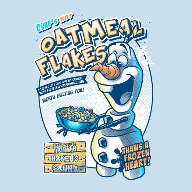 OLAF'S HOT OATMEAL FLAKES