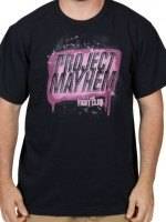 Project Mayhem Fight Club T-Shirt