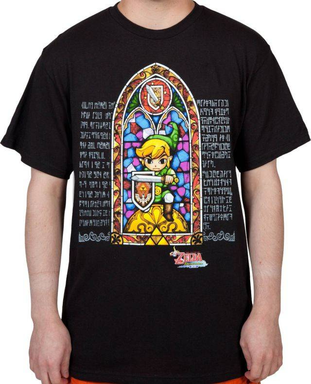 Stained Glass Zelda T-Shirt Stained Glass Zelda