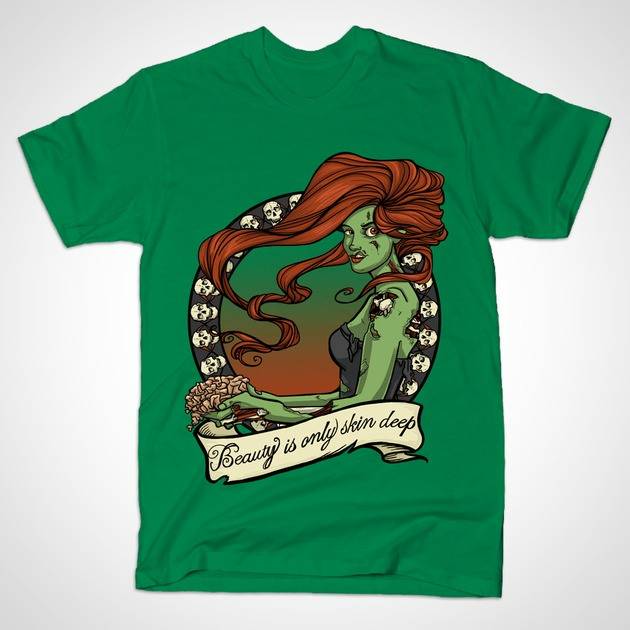 BEAUTY IS ONLY SKIN DEEP T-Shirt BEAUTY IS ONLY SKIN DEEP