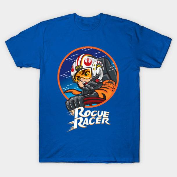 Rogue Racer - Star Wars T-Shirt by Alienbiker23 - The Shirt List