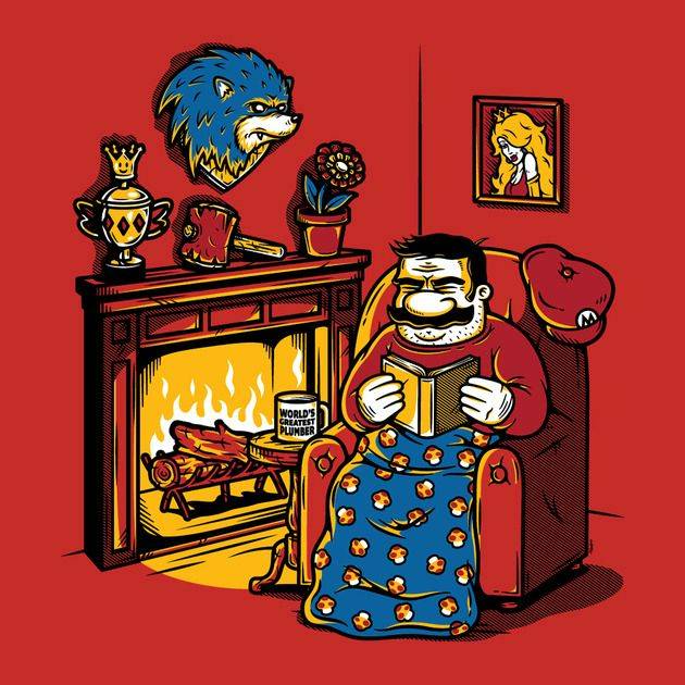 A QUIET EVENING AT HOME