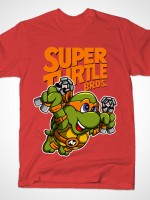 Super Turtle Bros Mikey T-Shirt