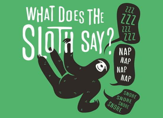 What Does The Sloth Say?