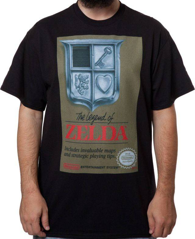 Zelda Cover Art T-Shirt Zelda Cover Art