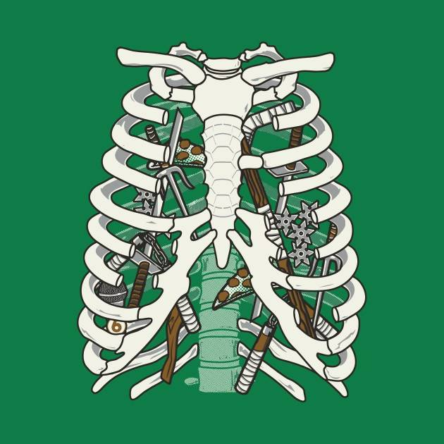 Anatomy of a Ninja Turtle Anatomy of a Ninja Turtle