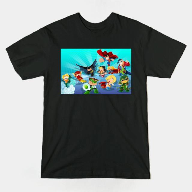 DC HEROES T-Shirt DC HEROES