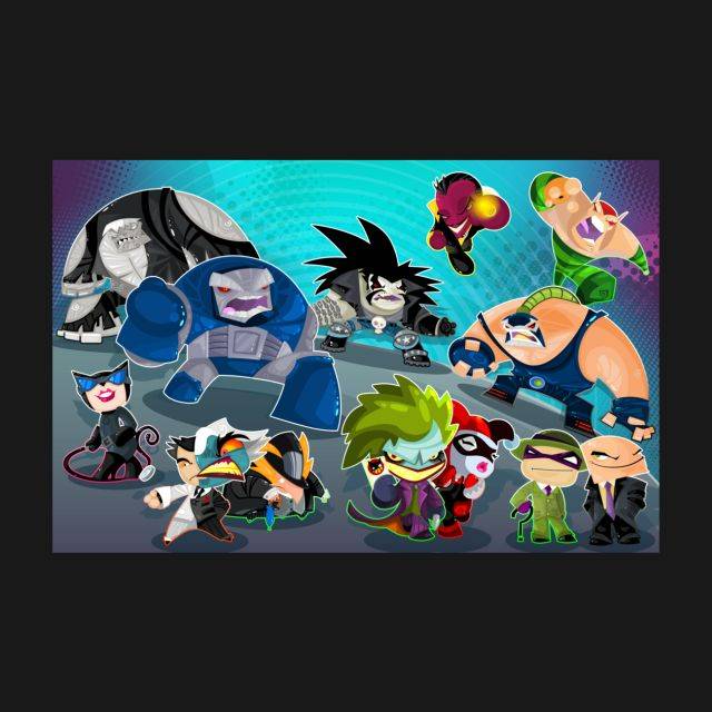 DC VILLAINS Design DC VILLAINS