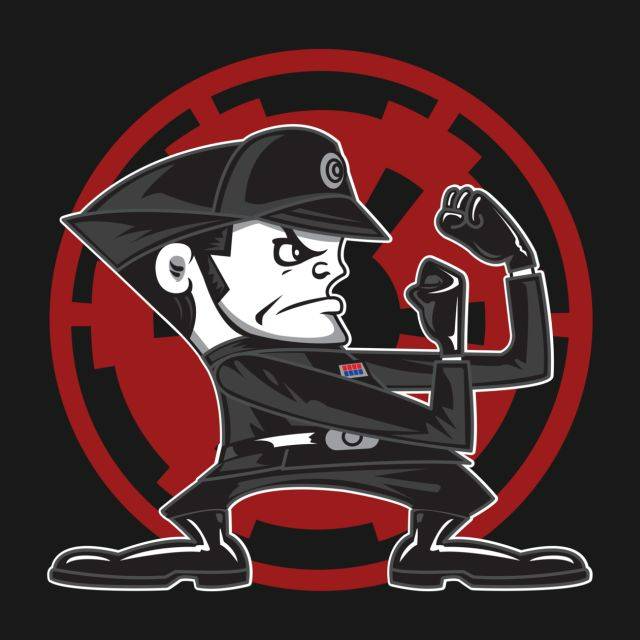 FIGHTING OFFICER (BLACK) Design FIGHTING OFFICER (BLACK)