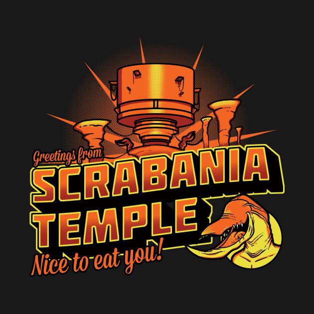 Greetings From Scrabania temple