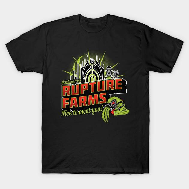 Oddworld Greetings from RUPTURE FARMS T-Shirt