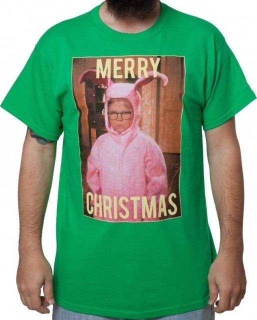 Pink Bunny Merry Christmas