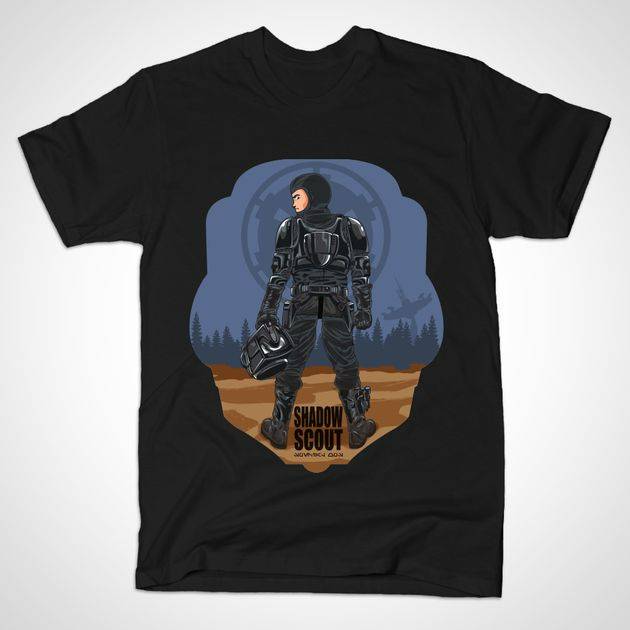 SHADOW SCOUT- NIGHT EDITION T-Shirt SHADOW SCOUT- NIGHT EDITION