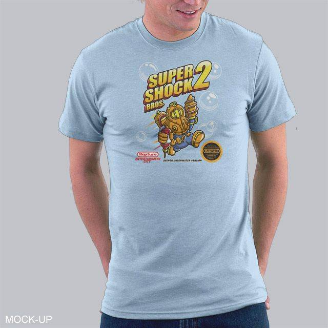 Super Shock Bros 2 T-Shirt Super Shock Bros 2