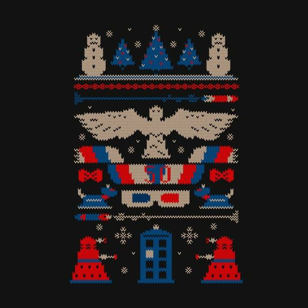 UGLY DOCTOR WHO SWEATER UGLY DOCTOR WHO SWEATER