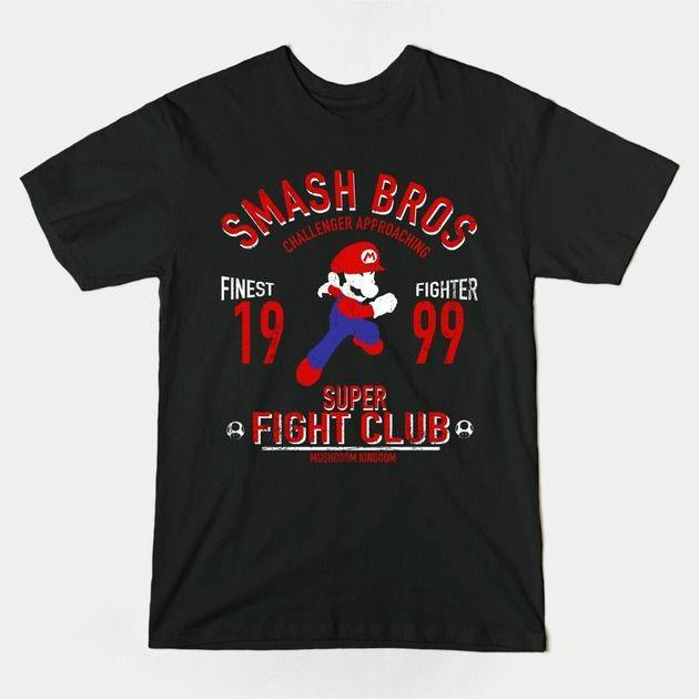 MUSHROOM KINGDOM FIGHTER T-Shirt MUSHROOM KINGDOM FIGHTER