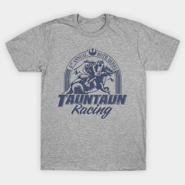 Hoth Tauntaun Racing Distressed Star Wars Design 