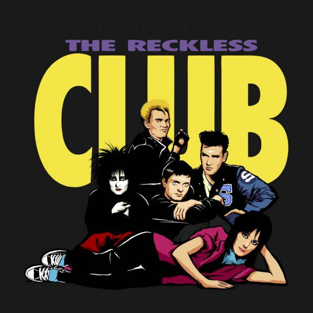 BUTCHER BILLY'S THE RECKLESS CLUB Design BUTCHER BILLY'S THE RECKLESS CLUB