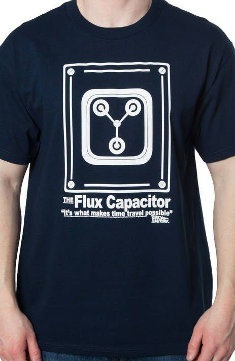 Back to the Future Flux Capacitor T-Shirt Back to the Future Flux Capacitor