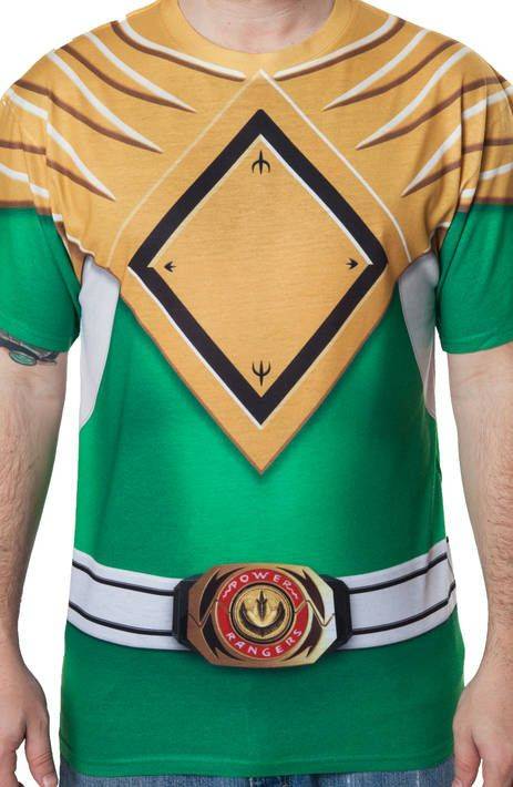 Green Ranger Sublimation Costume