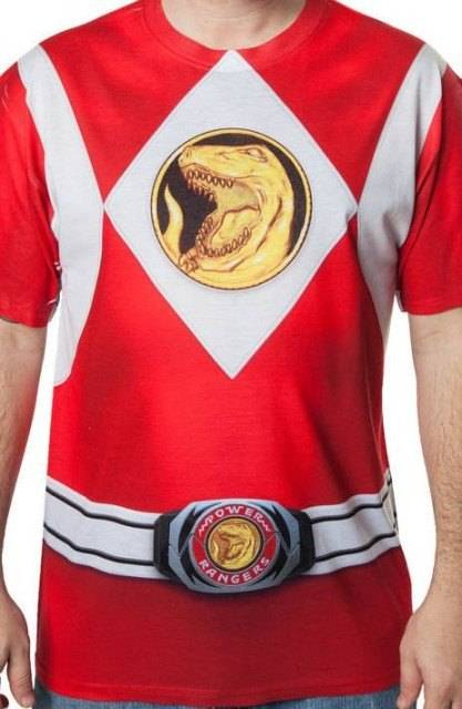 Red Ranger Sublimation Costume