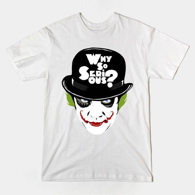 WHY SO SERIOUS GRAFFITI EDIT T-Shirt WHY SO SERIOUS GRAFFITI EDIT