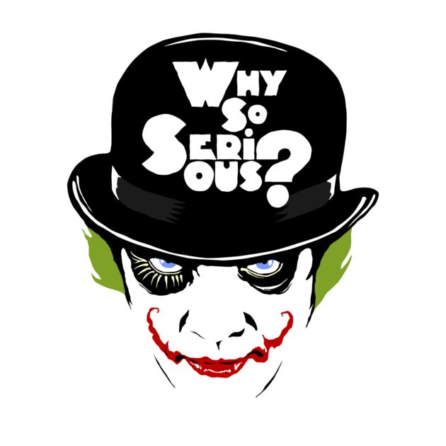 WHY SO SERIOUS GRAFFITI EDIT Design WHY SO SERIOUS GRAFFITI EDIT