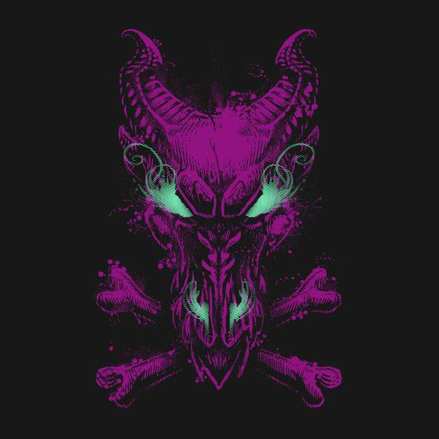 ALL THE POWERS OF HELL (PURPLE)