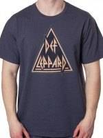 Distressed Logo Def Leppard T-Shirt