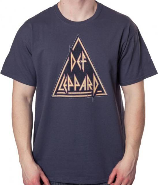 Distressed Logo Def Leppard