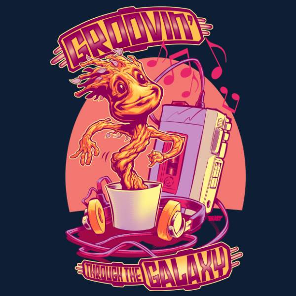 GROOVIN THROUGH THE GALAXY