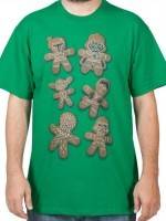 Gingerbread Star Wars Characters T-Shirt