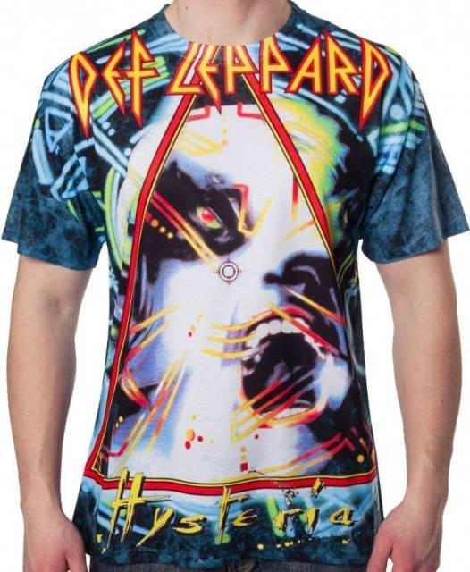 Hysteria Def Leppard Sublimation
