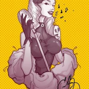 Speed Comic Black Canary