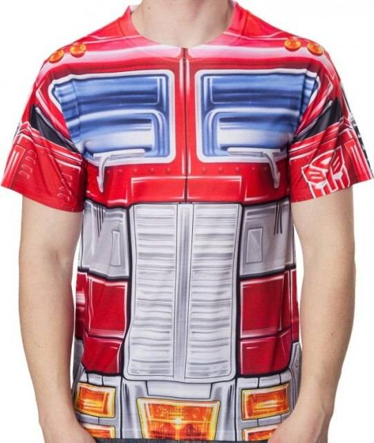 Sublimation Optimus Prime Costume