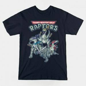 TRAINED MESOZOIC NINJA RAPTORS