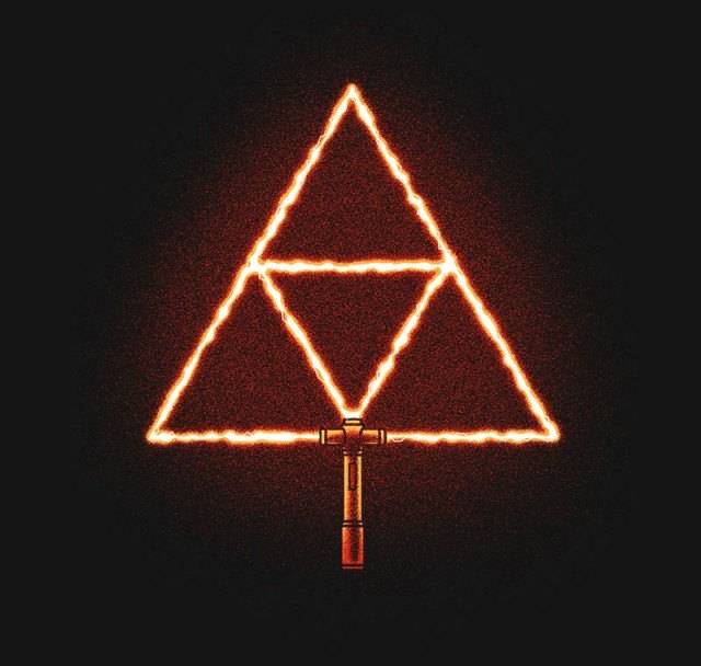 Triforce Sabre! Triforce Sabre!